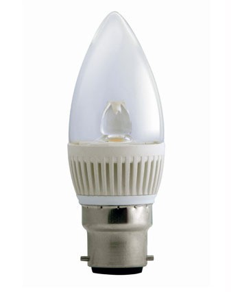 3000K LED Candle Dimmable CLA Lighting