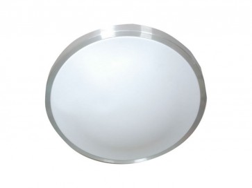 40W Circular T5 Oyster Trim in Silver Rim / Opal CLA Lighting