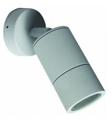 GU10 Single / Adjustable Long Body Wall Pillar Light in White CLA Lighting