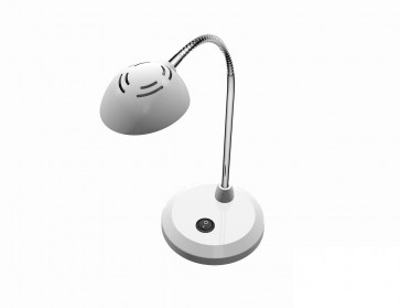 LED Desk Lamp with Switch On Base in White CLA Lighting