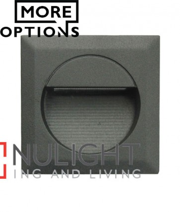240V LED Exterior Square Recessed Wall Lights CLA