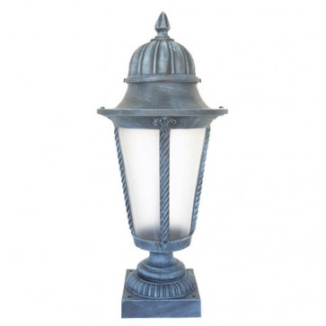 Boston Small Post Top on Pillar Mount - Type N Classic Exteriors