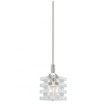 Ice 1 Light Ceiling Rod Pendant Cougar