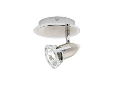 Oberon One Light Spot Ceiling Light with LED Bulb Cougar