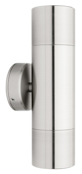 Panama 2 Light Wall Light in 316 Stainless Steel Cougar