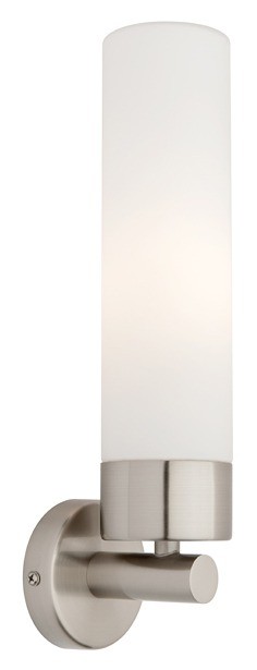 Toby Wall Light in Satin Chrome Cougar
