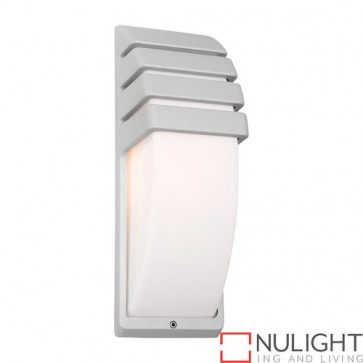 Darwin 1 Light Exterior Wall Light Silver COU