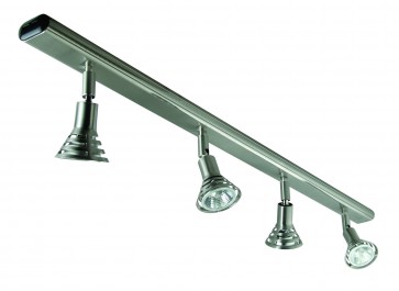 Four Light Adjustable  Bar Ceiling Spotlight Domus Lighting