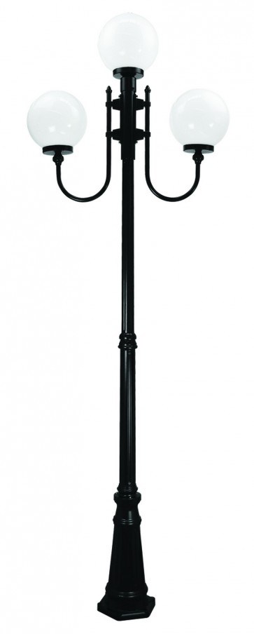 Lisbon Large Three Light Outdoor Post Lantern Domus Lighting