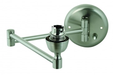 Round Base Double Swing Arm with switch Domus Lighting