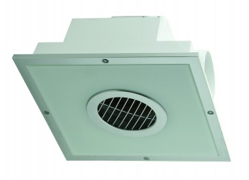 Square Exhaust Fan with Fluorescent Light Domus Lighting