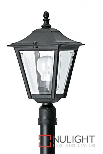 Square Post Lantern Head Black ASU