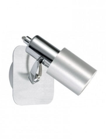 Sines 1 Light Spotlight in Chrome Eglo Lighting