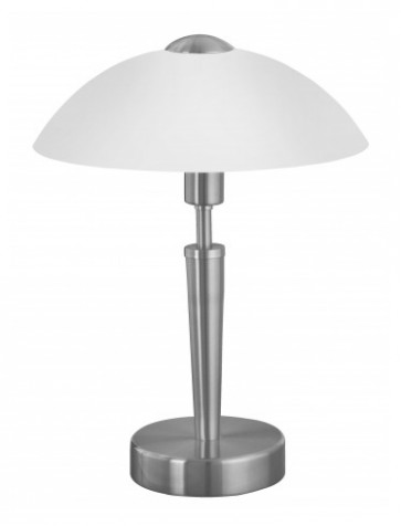 Solo Touch 1 Light Table Lamp in Nickel Matt Eglo Lighting