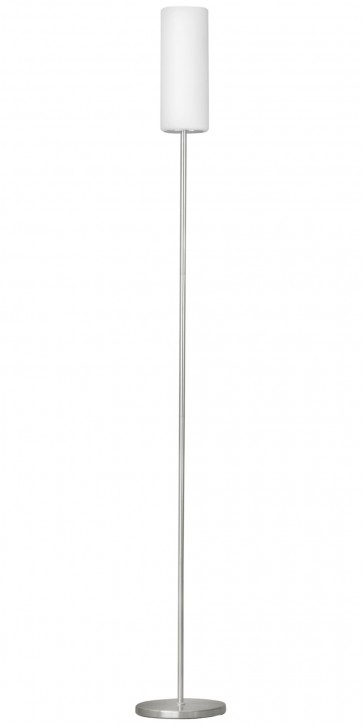 Troy 1 Light Floor Lamp in Nickel Matt Eglo Lighting