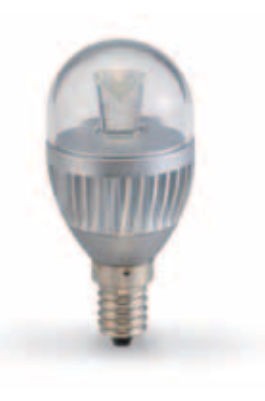 Evergreen LED E14 Fancy Round Lamp in 3200K Warm White Evergreen LED Lighting