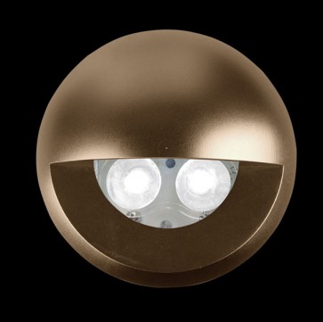 LED Inground Lights Deka Eye Brass Recessed Light Evergreen LED Lighting