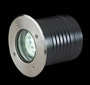LED Inground Lights Modula Round Recessed Light Evergreen LED Lighting