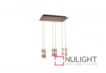 Cubo 6 Light Clear Pendant VAM