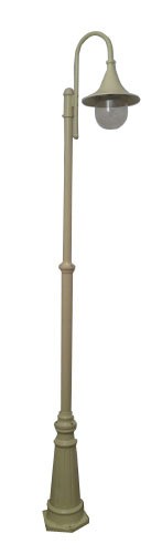 1 Light Cast Aluminium Post Light Fiorentino