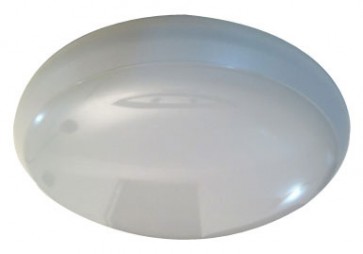Italian Two Light Round Poly Oyster Light Fiorentino