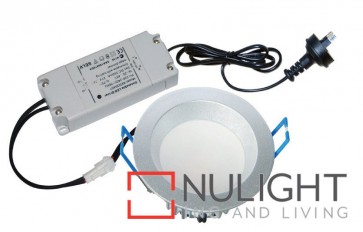 Downlight LED FIXED Dimmable SILVER Round 4000K 10W 90D 70mm IP54 ICF (750 Lumens)  DOM CLA