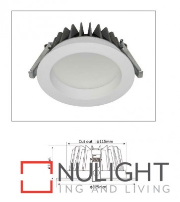 Downlight LED FIXED White Round 4000K 13W 90D 115mm IP54 ICF (900 Lumens)  DOM CLA