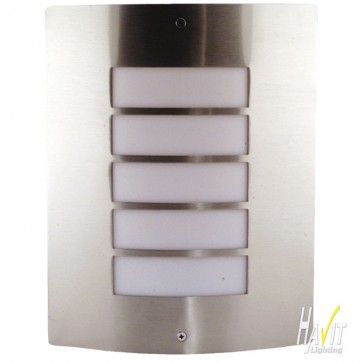 240V LED Mask Wall Light Five Slots in Stainless Steel Havit