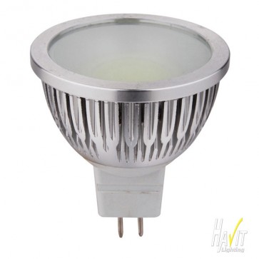 COB LED 5W MR16 Lamp 340lm Warm White Dimmable 12V MR16 Havit