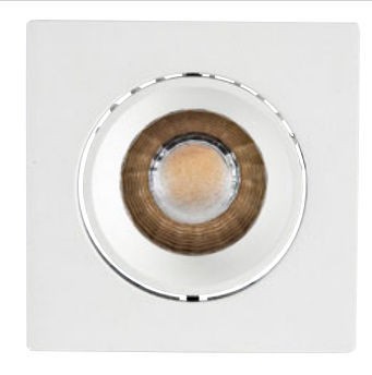 Square Semi Tilt 17W COB Dimmable Deep LED Downlight Havit
