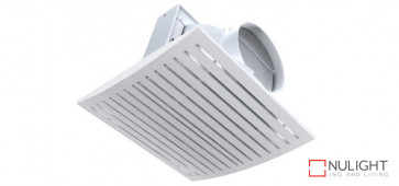 JET - 10 inch  High Airflow Side Ducted Exhaust Fan - White VTA
