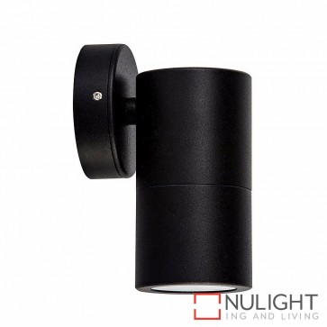 Black Single Fixed Wall Pillar Light HAV
