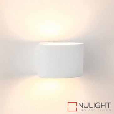 Arc Large Plaster Surface Mounted Wall Light 3W E14 Led Cool White HAV