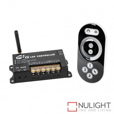 Single Colour 2.4Ghz 4 Zone Led Strip Remote Controller + Receiver HAV