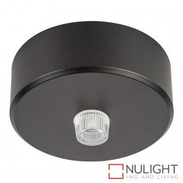 70Mm Surface Mounted Round Canopy Black HAV
