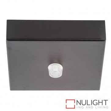90Mm Surface Mounted Square Canopy Black HAV