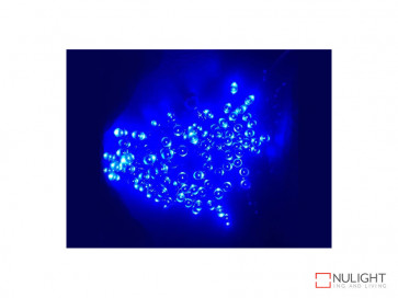 Blue Solar powered Christmas Lights 17m Length VBL