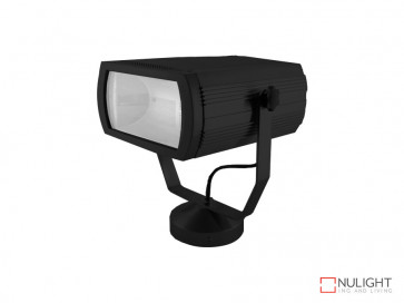 Surface Mounted 150W Metal Halide Floodlight Black (Fitting Only) VBL