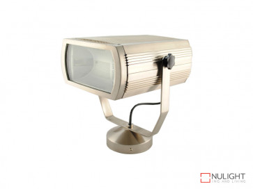 Surface Mounted 150W Metal Halide Floodlight Satin Chrome (Body Only) VBL