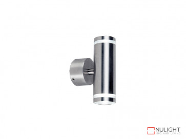 Stainless Steel Up Down Wall Light IP65 Weatherproof 2X1W VBL