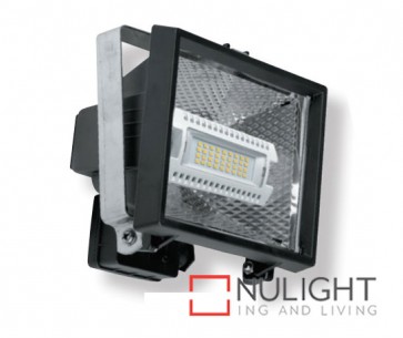 Flood Light Halogen 500W Black ASU