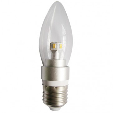 LED Clear 4W ES Candle Dimmable Light Bulb CLA Lighting