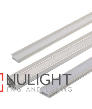 CHANNEL LED 520mm Recessed AL WINGED Frosted COVER CLA