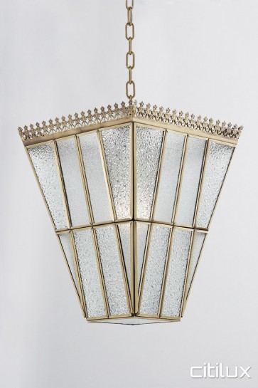 Lewisham Simplism Brass Pendant Elegant Range Citilux