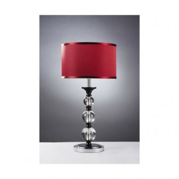 Table Lamp 1118 in Chrome / Nickel Lummax