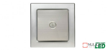 LEVIN 200 - 8" Square Exhaust Fan with LED included - Stainless Steel Finish VTA