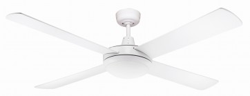 Lifestyle 130 cm (52") White Ceiling Fan with Light Martec