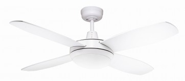 Lifestyle LED 107cm (42") Mini White Ceiling Fan Martec