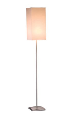 218FLN Rocco - Satin Nickel Floor Lamp