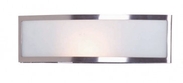 Hemi One Light Wall Sconce in Brushed Chrome Mercator Lighting